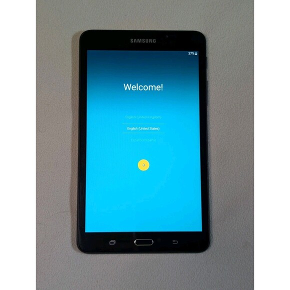 Samsung Galaxy Tab A WIFI 7" 8GB Tablet SM-T280 - Black - Picture 1 of 6